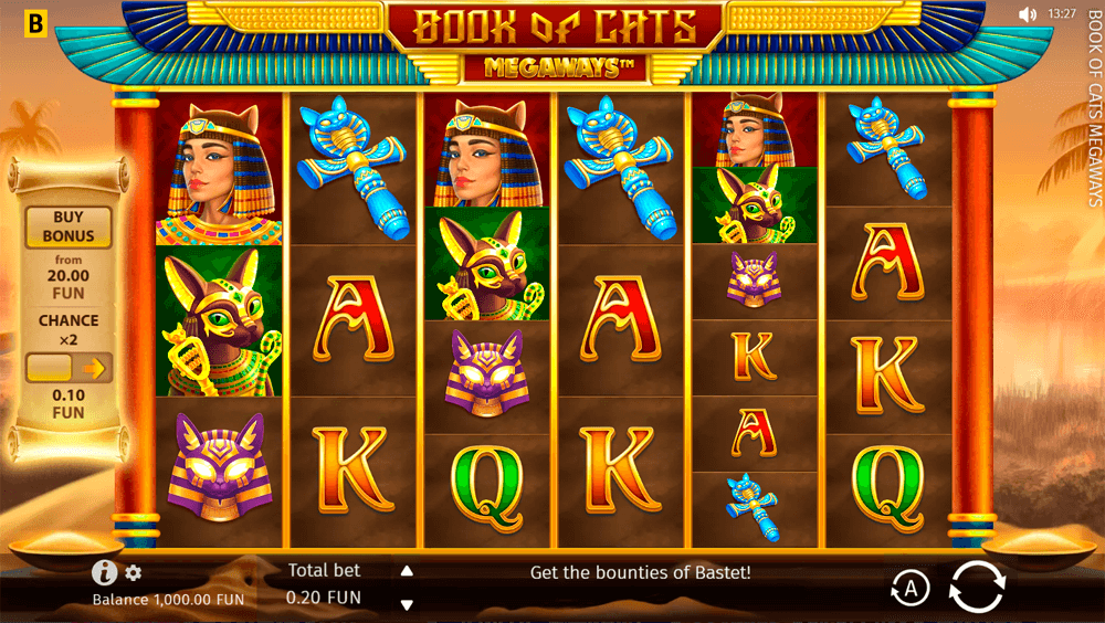 Book of Cats Megaways