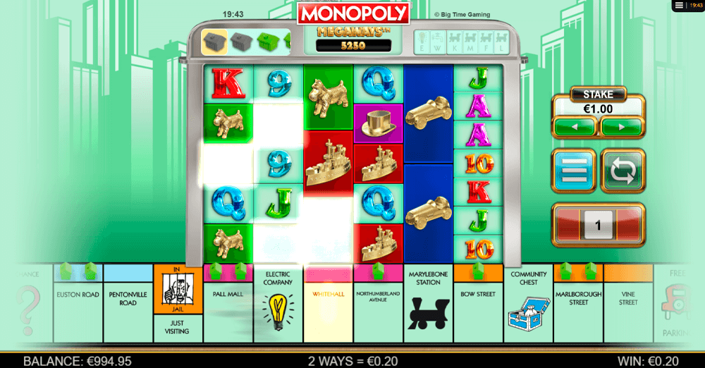 Monopoly Megaways Monopoly Megaways