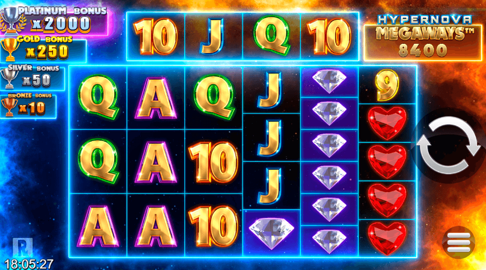 Hypernova Megaways Rules