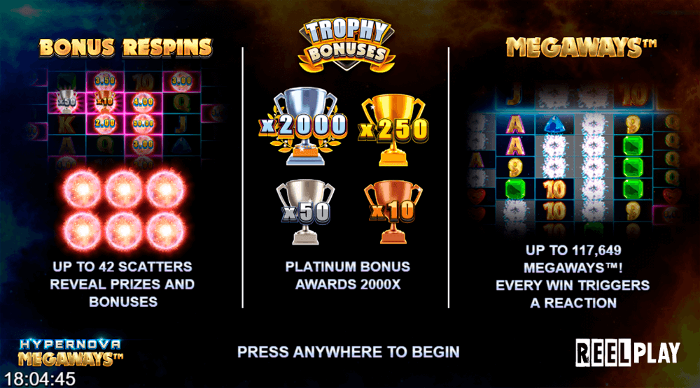 Hypernova Megaways Key Details