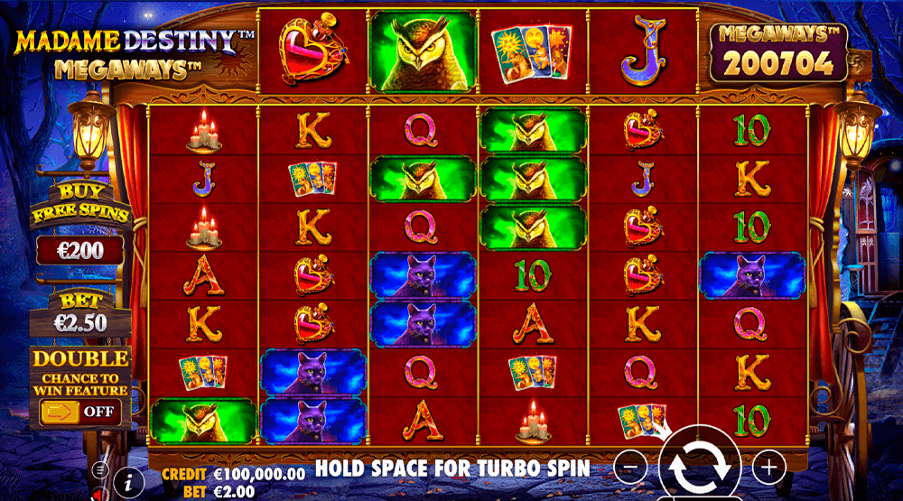 Madame Destiny Megaways Rules
