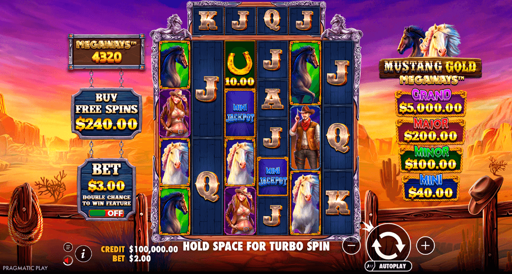 Mustang Gold Megaways Key Details Mustang Gold Megaways Key Details