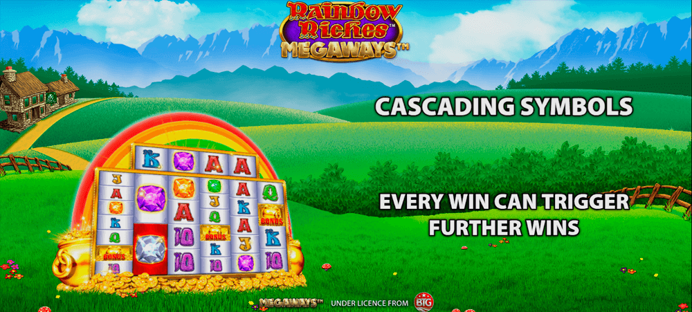 Rainbow Riches Megaways Bonuses