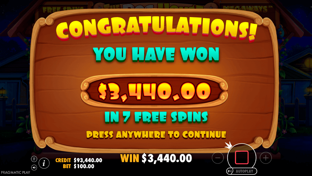 The Dog House Megaways Bonuses